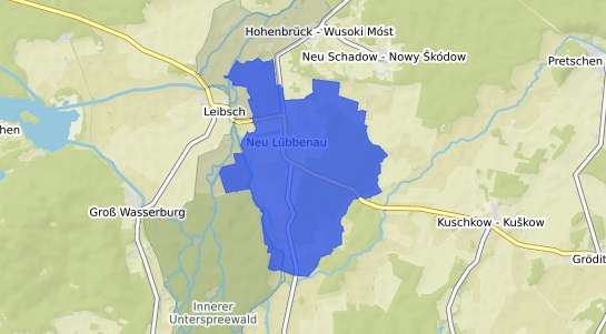 Bodenrichtwertkarte Unterspreewald Neu L&uuml;bbenau
